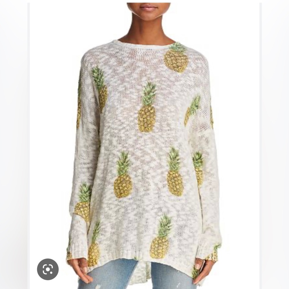 AUTHENTIC Show Me Your MUMU Pineapple Sweater